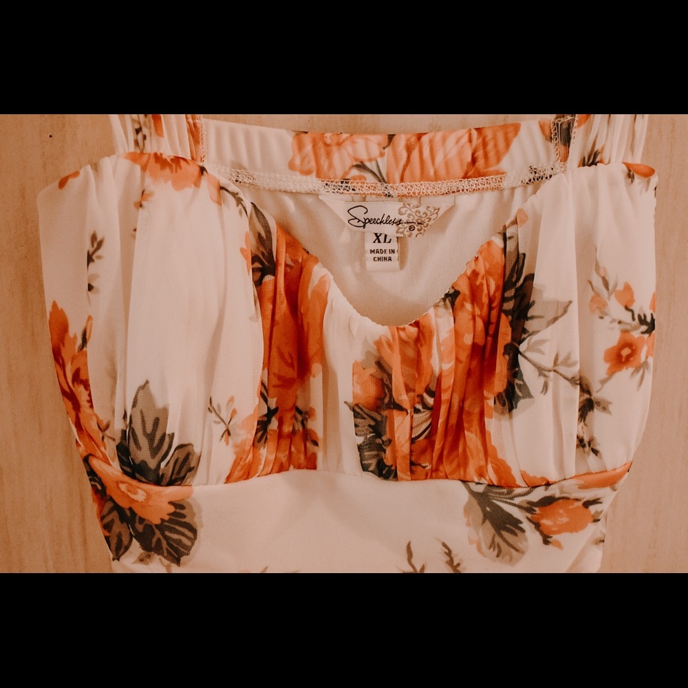 Speechless Floral Dress